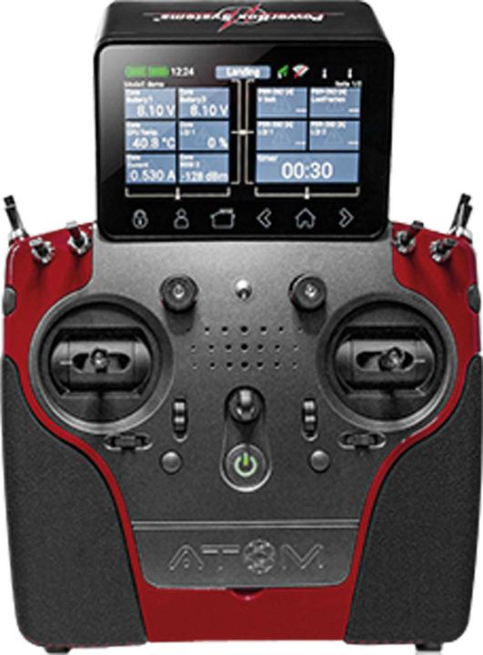 Actual product image Powerbox Systems atom 2.4ghz 18-channel remote control handheld transmitter mode 1