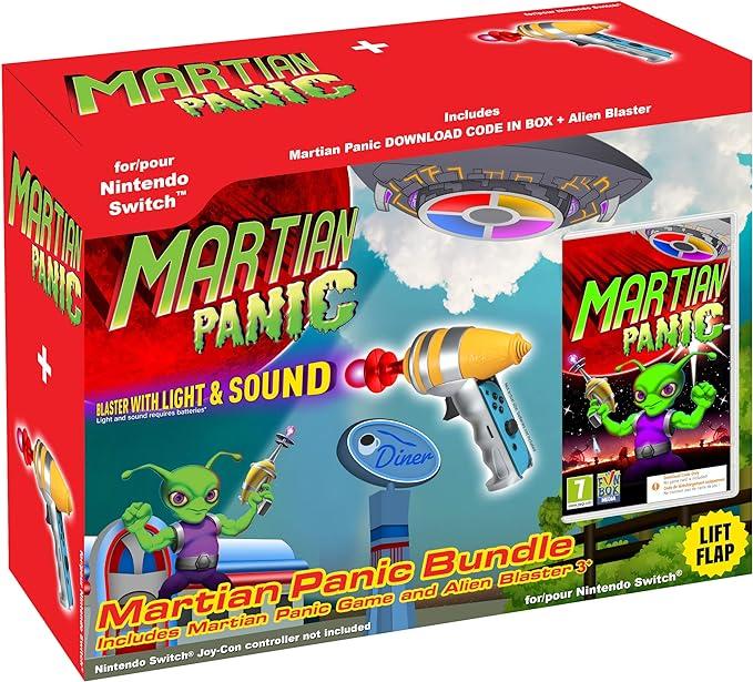 Image du produit FunBox Media Jeu Martian Panic et bundle Blaster Gun (Switch, Switch Lite, Switch OLED)