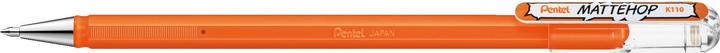 Pentel Roller à encre gel Mattehop (Orange, 1 x)