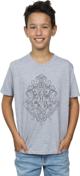 Immagine prodotto Hogwarts Draco Dormiens Crest Maglietta Ragazzi (140, 146)