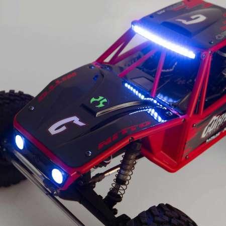 Produktbild Axial Capra 1.9 Unlimited Trail Buggy Elektro Brushed Crawler 4WD 1:8 RTR Rot (RTR Ready-to-Run)