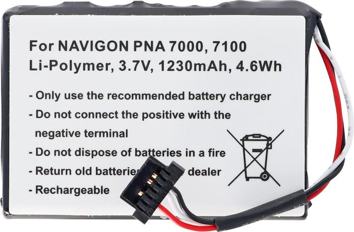 Actual product image Becker Battery Active 43 Talk Battery 541380530006, Ready 70 LMU Battery Revo 1