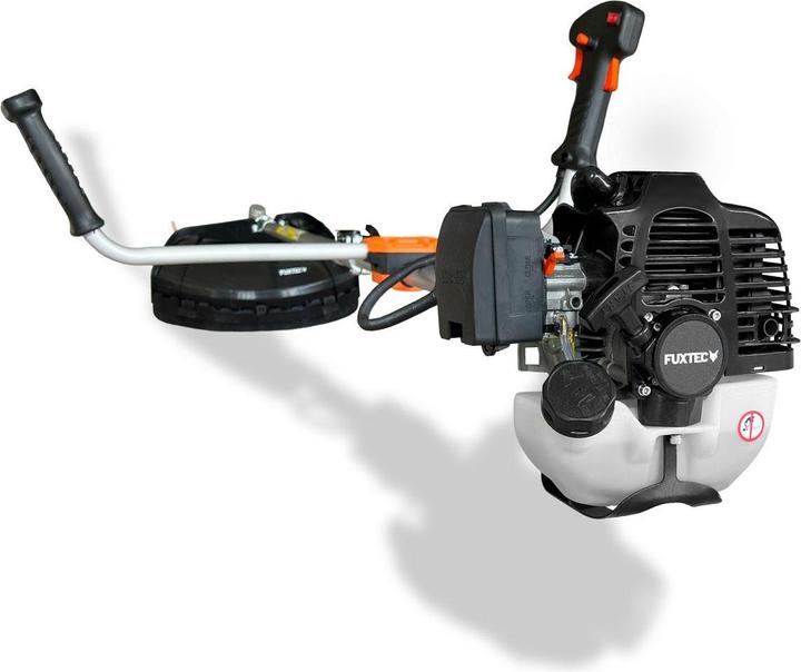 Immagine prodotto Fuxtec FX-MS125 Falce a Motore a 2 Tempi (Filo di taglio, Lama per taglio metalli)