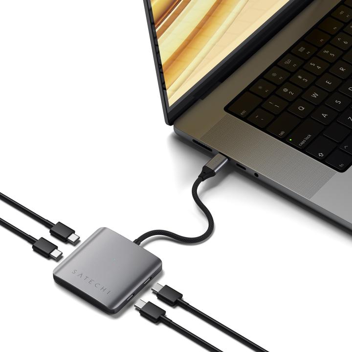 Immagine prodotto Satechi ST-H4CPDM (USB-C, 4 Porti)