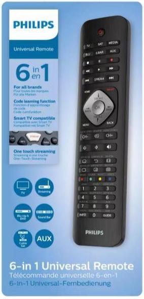 Immagine prodotto Philips Srp2018/10 (Telecomando universale, Miracolo)