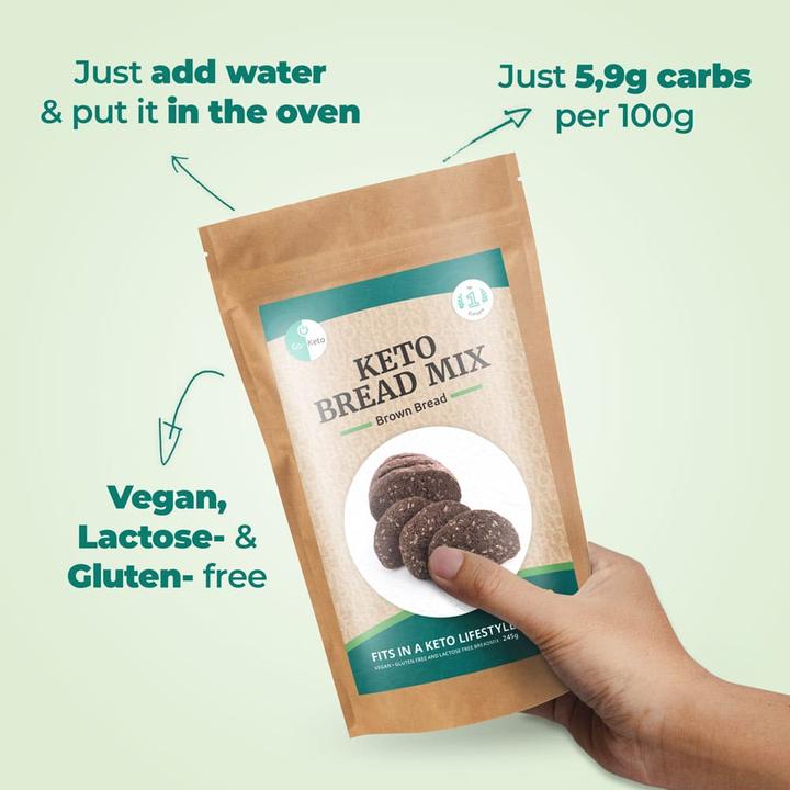 Actual product image Go-Keto Bread Mix (270 g)