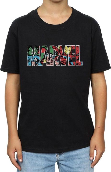 Actual product image Boys Logo Character Infill T-Shirt (116)