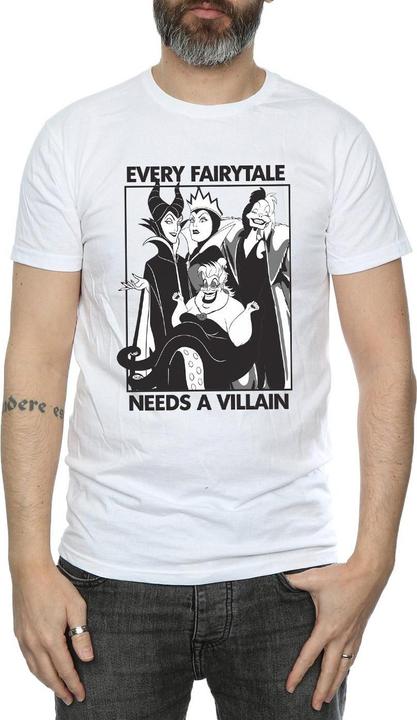 Immagine prodotto Disney Every Fairy Tale Needs A Villain Maglietta Uomo (L)