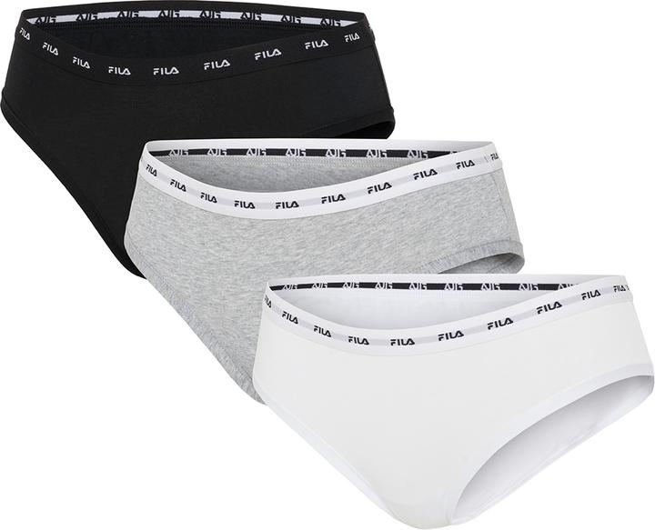 FILA Woman String Elastic With Logo Pack Of 3 Pieces In (XS, 3er Pack)