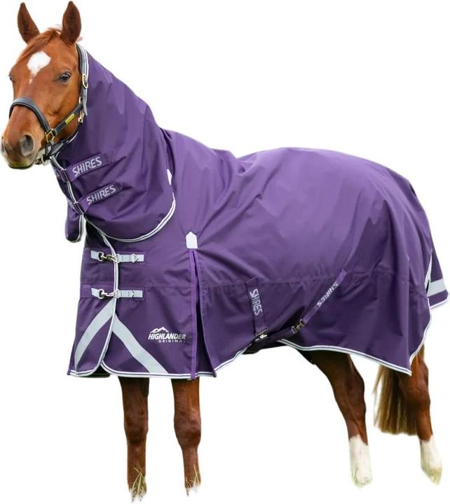 Produktbild Shires Highlander Original 100 ComboKragen Pferdedecke (221 cm)