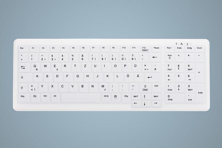 Produktbild Active Key AK-C7000F-FU1-W/GE Tastatur RF kabellos + USB Weiss (DE, Kabellos)