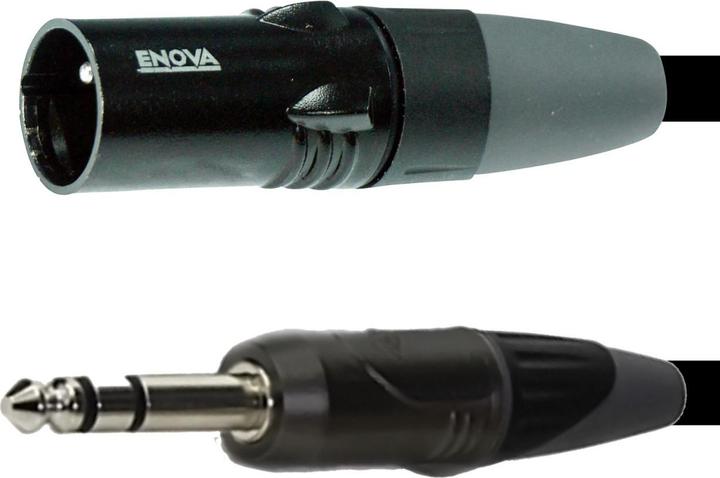Produktbild Enova XLR Stecker auf Klinkenstecker 6.35mm, 2m (2 m, XLR)