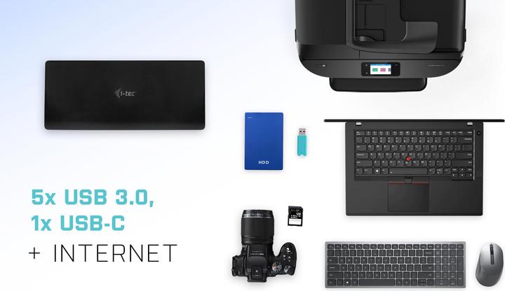 Image du produit i-tec Quattro Display (USB-C, 6 Ports)