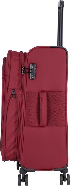 Actual product image D&N Travel Line 9704 4-wheel trolley M 68 cm with expansion fold (75 l, M (50 - 90l))