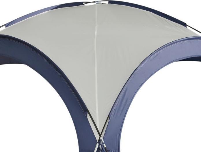 Immagine prodotto Swisshandel24 Tenda per feste a tendone protezione solare resistente alle intemperie palo in fibra di vetro + (350 cm, 350 cm)