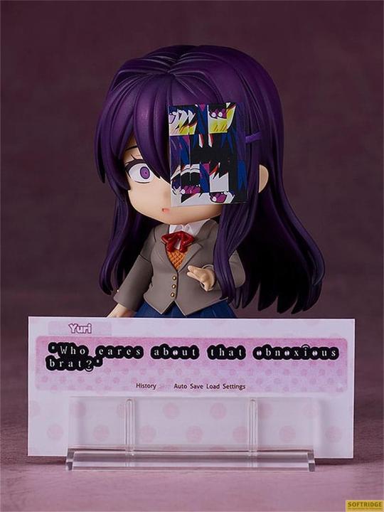 Actual product image Good Smile Company Doki Doki Literature Club! Nendoroid Action Figure Yuri 10 cm