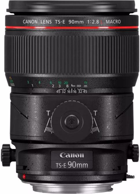 Immagine prodotto Canon TS-E 90mm 2.8L Macro (Canon EF, Full-frame)