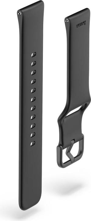 Image du produit Hama Armband zum Wechseln für Smartwatch 5000, Silikon, Schwarz (Silicone)