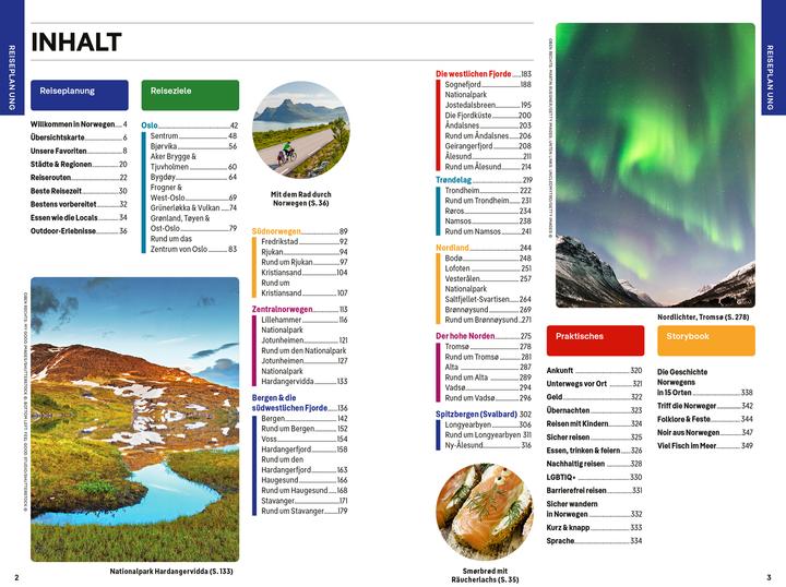 Produktbild Reiseführer Norwegen (Deutsch, Gemma Graham, Annika Hipple, Hugh Francis Anderson, 2024)