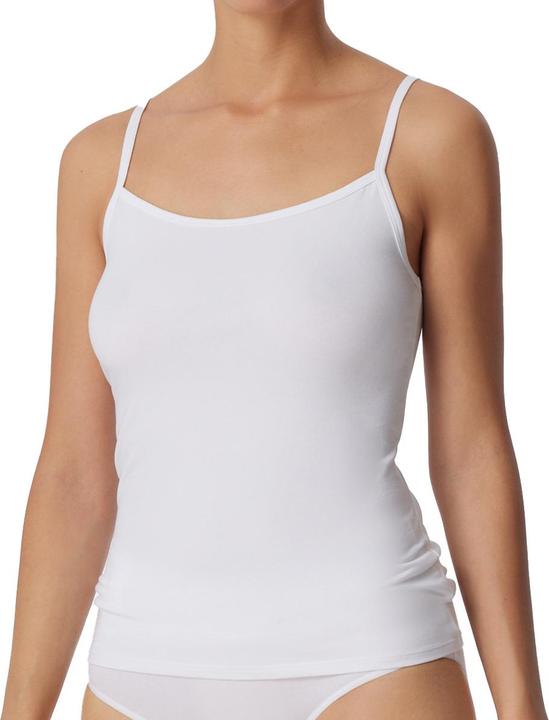 Actual product image Uncover by Schiesser Pack of 6 Cotton Spaghetti Top (M)