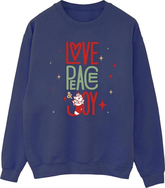 Produktbild Disney The Aristocats Marie Love Peace Joy Sweatshirt (L)