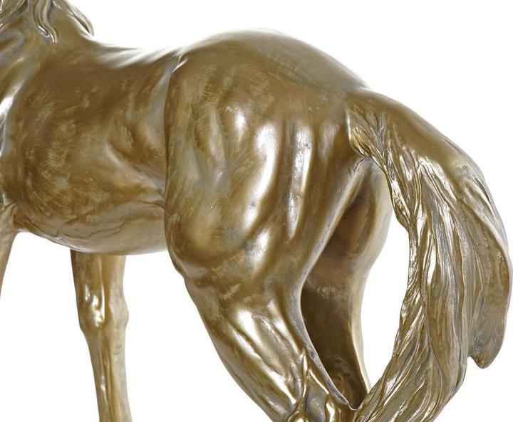Image du produit DKD Home Decor Desk lamp Resin 25W 220 V Golden Horse (59.5 x 16.5 x 47 cm)