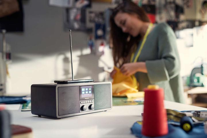 Actual product image Philips TAR8805/10 (FM, DAB+, Web radio, Bluetooth, Wi-Fi)