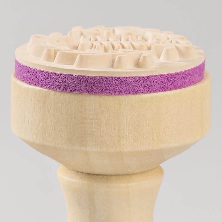 Image du produit Heyda Tampon fait main 3.2cm 211803001 Bois mat
