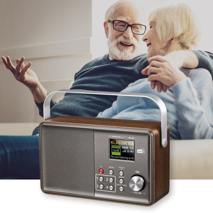 Immagine prodotto Albrecht DR 860 Senior (DAB, FM)