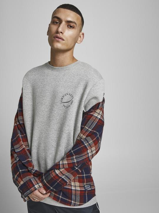 Image du produit Jack & Jones Sweat-shirt à col ras du cou imprimé (XL)