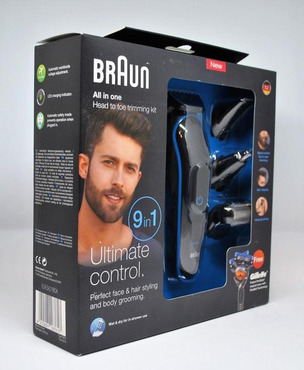 Actual product image Braun MGK 3080 multigrooming set
