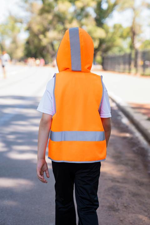 Actual product image Korntex Children's waistcoat with hoodie (S)