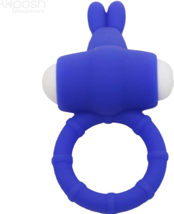 Image du produit Armony Ms Bunny Anneau Vibrant Silicone Bleu