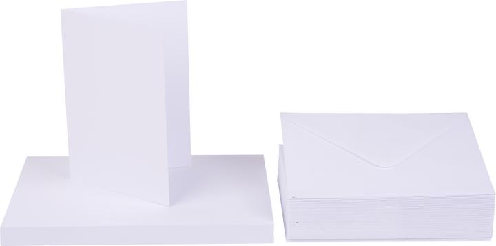 Immagine prodotto Craft UK Limited Biglietti doppi XXL con buste "DIN A6", 50 pezzi (50 pz.)