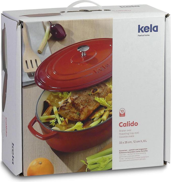 Produktbild Kela Calido (36 cm, Bräter + Schmortopf, Gusseisen)