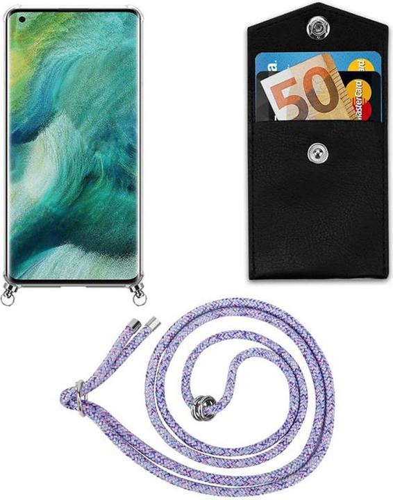 Produktbild Cadorabo TPU Handy Kette SILBER Cover