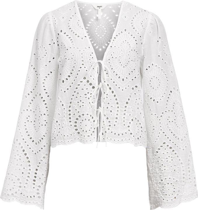 Object Broderie Anglaise Bluse