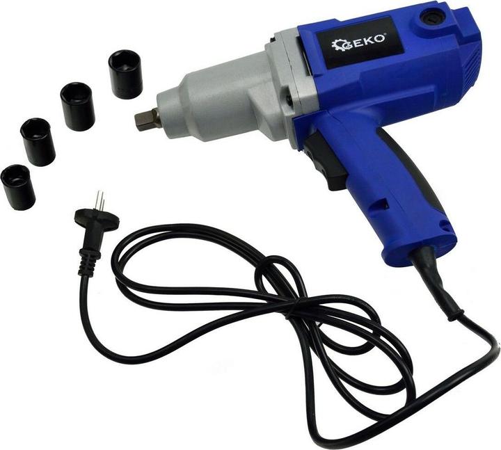 Actual product image GEKO Electric impact wrench, 320Nm, 1/2, 800W (Electrical connection)