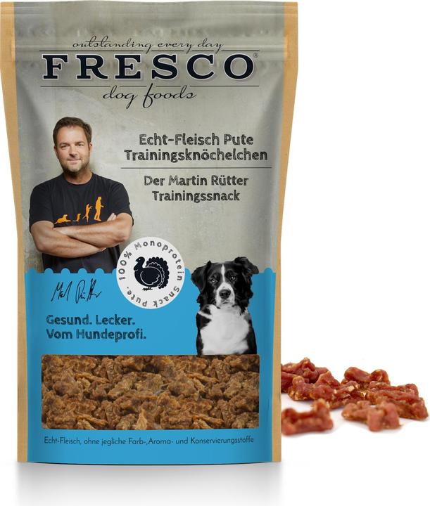 Actual product image Fresco Treat Martin Rütter training knuckles turkey, 150 g (Adult, 1 pcs., 150 g)