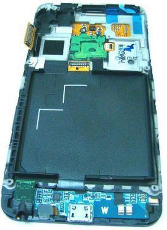 Actual product image Samsung Mea Front Octa LCD Black (Display, GT-i9070)