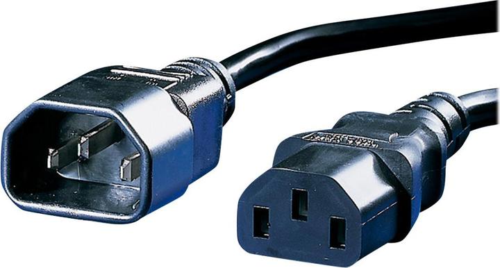 Actual product image Roline Apparatus Connection cable C14 male / C13 female (0.50 m)