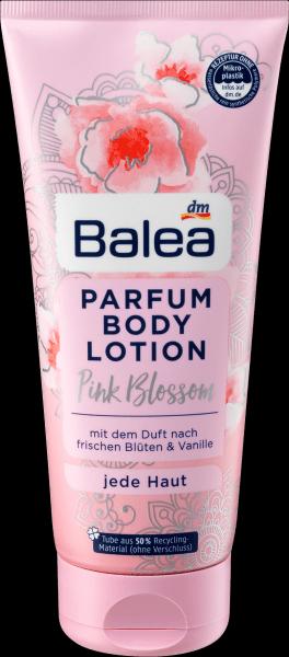 Actual product image dm Balea Perfume body lotion Pink Blossom (Body lotion)