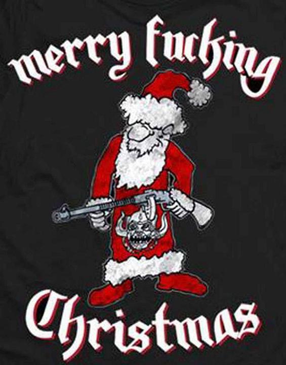 Produktbild Motorhead Merry Effing Christmas TShirt (XXL)