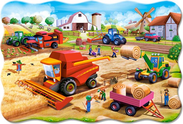 Immagine prodotto Castorland Lavoro in fattoria, puzzle 20 pezzi maxi (20 pezzi)