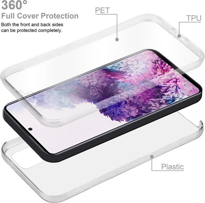 Productafbeelding Cadorabo TPU 360 graden hoesje (Samsung Galaxy A71)