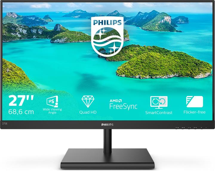 Image du produit Philips 275E1S/00 (2560 x 1440 pixels, 27")