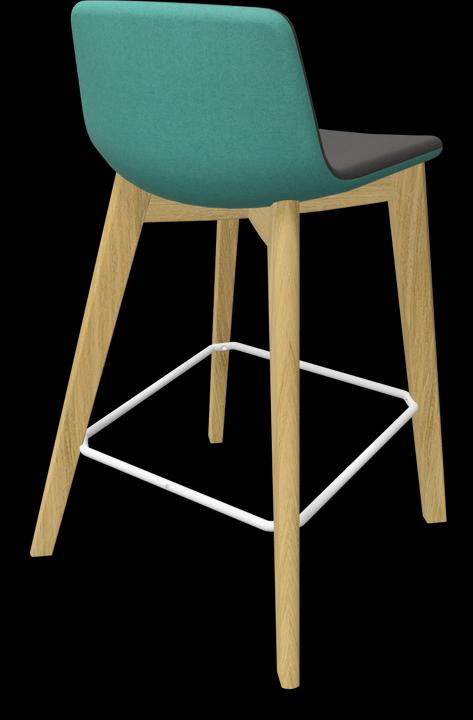 Immagine prodotto Narbutas Sgabello da bar Twist & Sit