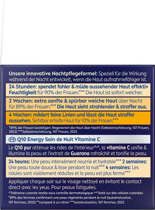 Produktbild NIVEA Q10 Energy Anti Falten (50 ml, Gesichtsbalsam)
