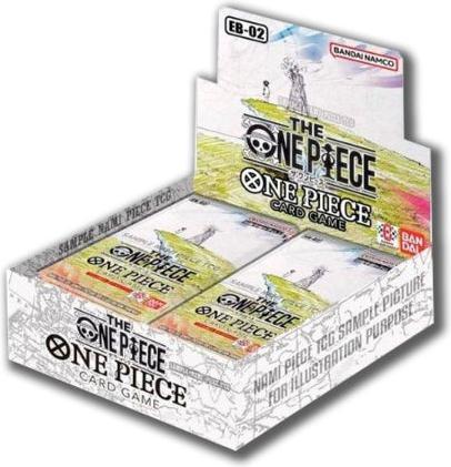 Immagine prodotto One Piece Collezione commemorativa EB02 Booster Box IT (Inglese, Display del booster)
