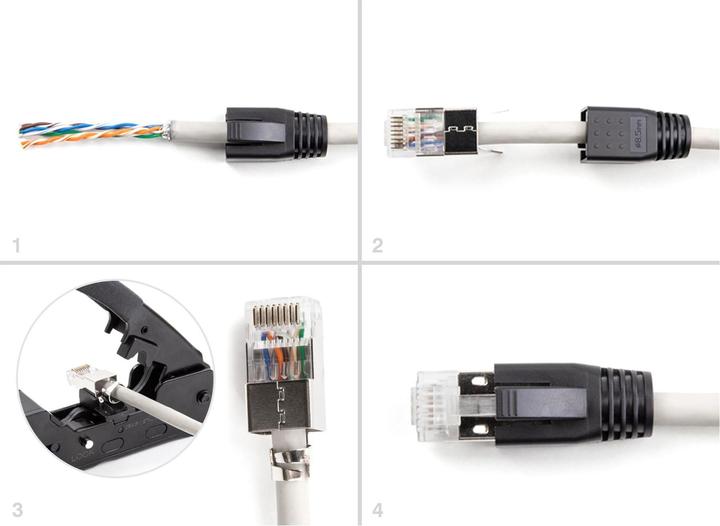 Immagine prodotto Delock Cavo di rete (S/FTP, CAT6a, 0.02 m)